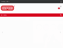 Tablet Screenshot of dexas.com